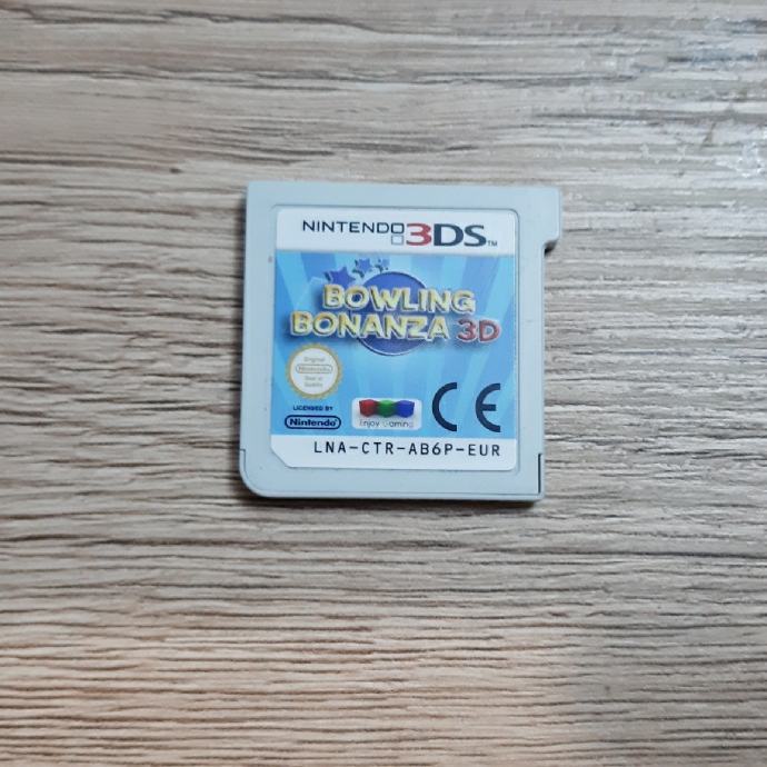 Bowling Bonanza 3D za Nintendo 3DS, očuvana i ispravna