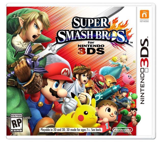 NINTENDO 3DS igra Super Smash Bros, novo u trgovini,račun