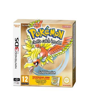 Nintendo 3DS Pokemon Gold Packaged Download Code