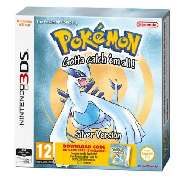 Pokemon Silver (kod za download u kutiji) 3DS/2DS novo,račun U PRODAJI