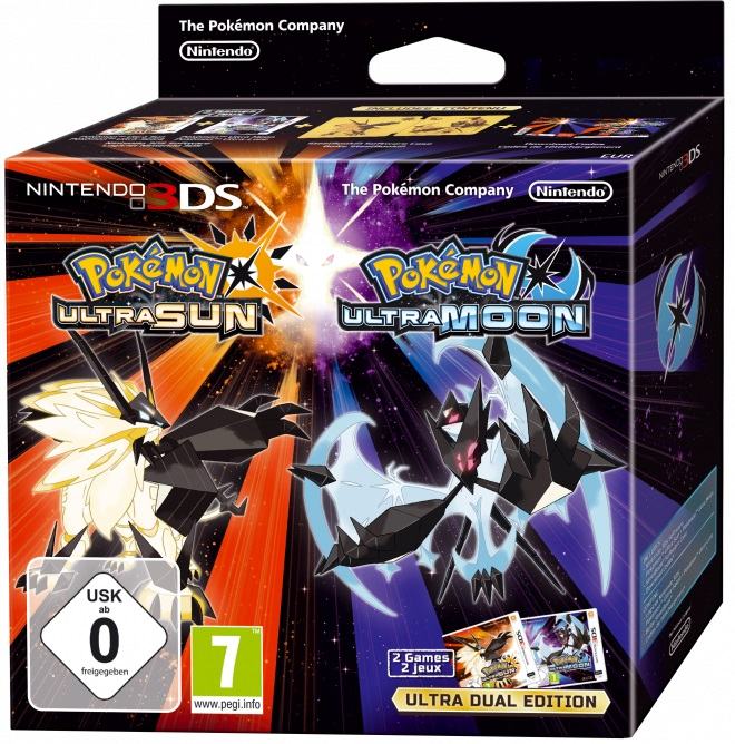 Pokemon Ultra Sun & Moon - Ultra Dual Edition (N) (3DS)
