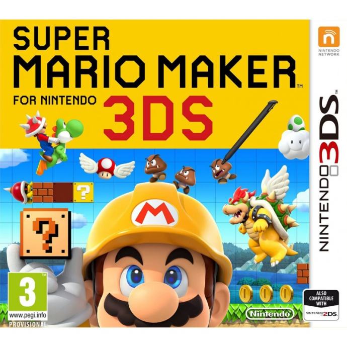 Super Mario Maker 2DS/3DS novo u trgovini,račun