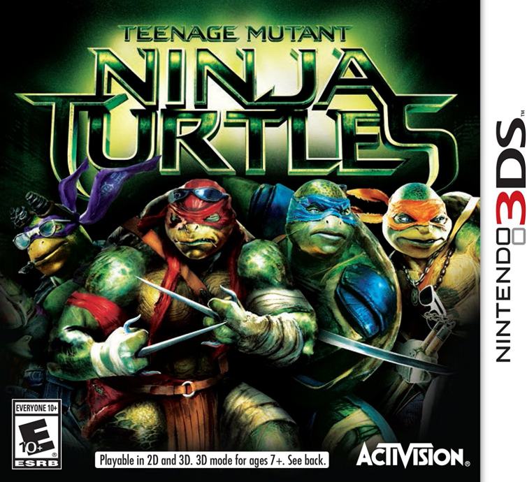 Teenage Mutant Ninja Turtles Nintendo 3DS igra,novo u trgovini,račun