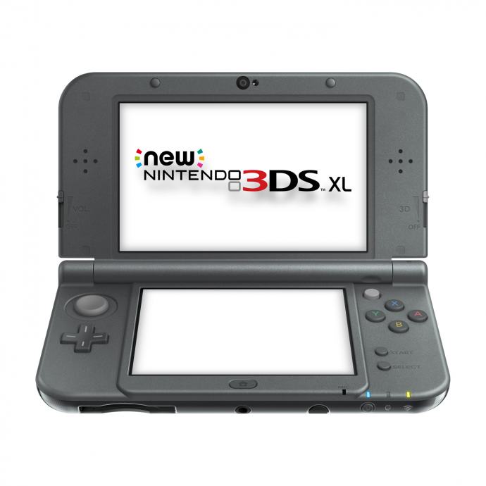 New Nintendo 3DS XL metalik crna + memorijska kartica 4GB