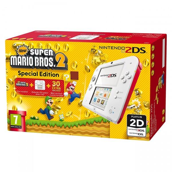 Nintendo 2DS White/Red+Super Mario Bros2 novo u trgovini,račun AKCIJA