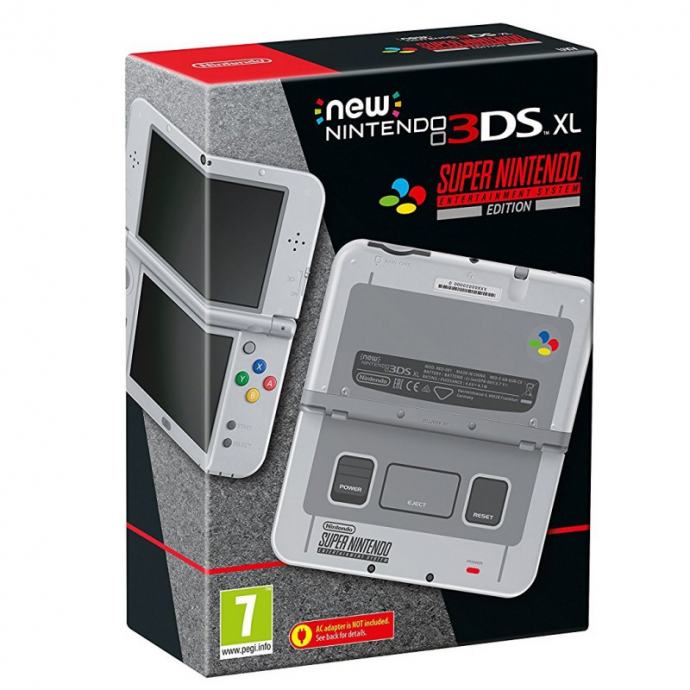 Nintendo 3DS New XL SNES Limited Edition,novo u trgovini,račun