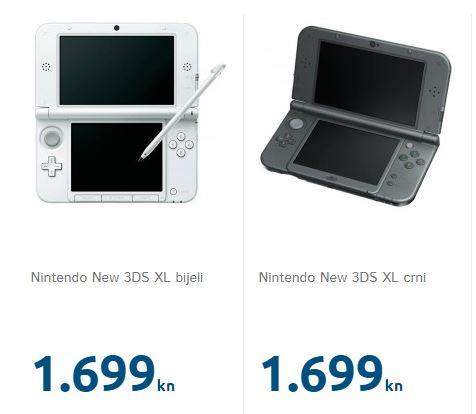 Nintendo New 3DS XL NOVI / IZDAVANJE R1