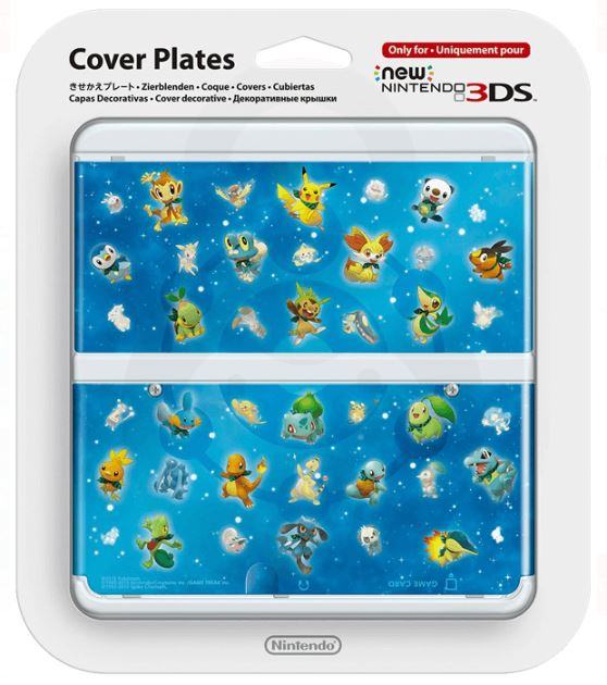 New Nintendo 3DS Cover Plate Pokemon,originalni poklopac,TRGOVINA,NOVO