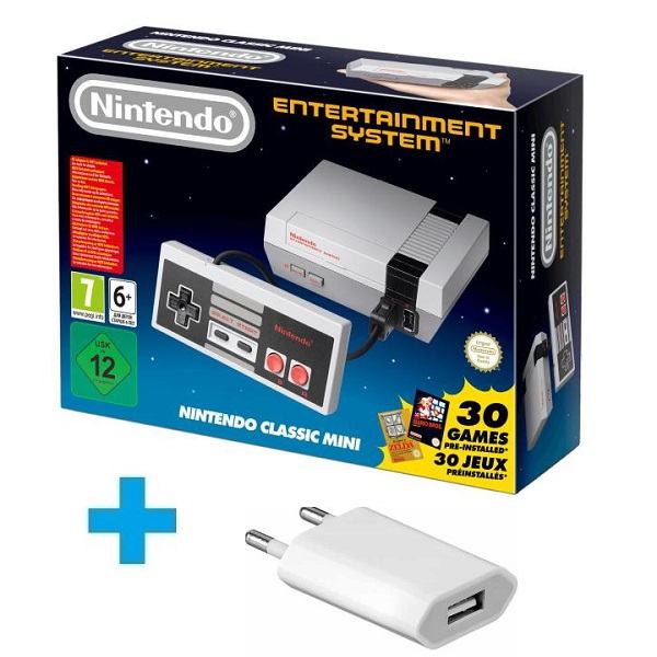 Nintendo Classic Mini:(NES)+punjač,novo u trgovini,račun,garancija 1g