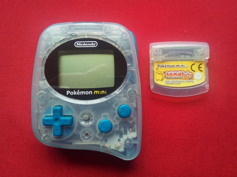 Nintendo Pokemon Mini + Pokemon Party Mini