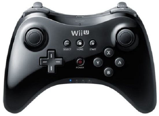 Nintendo Wii U Pro Controler crne boje - zamjenski (novo)