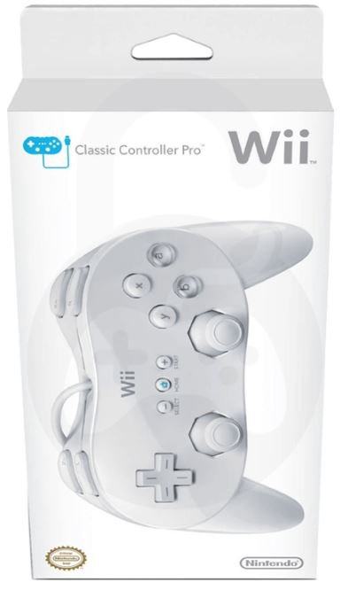 Nintendo Wii/Wii U Classic Pro,zamjenski žični kontroler,TRGOVINA,NOVO