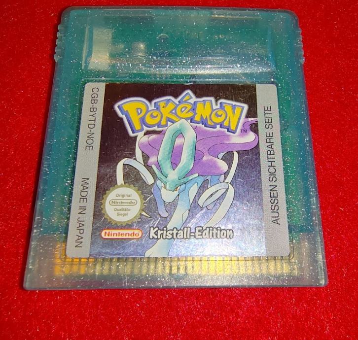 POKÉMON Kristall edition, original