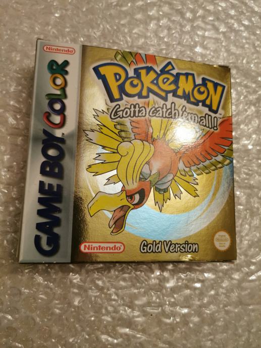 Pokemon Gold Nintendo GBC igra kompletna