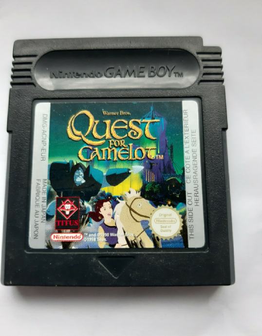 Quest for Camelot za Game Boy Nintendo