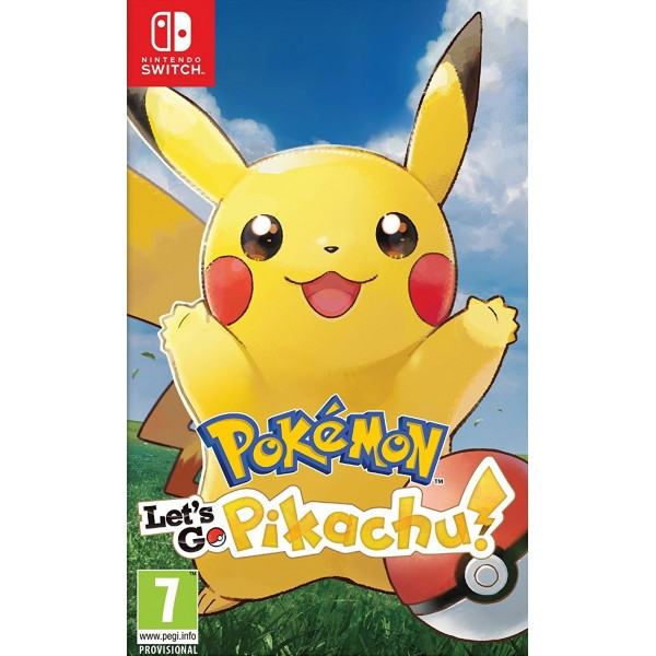 Pokemon: Lets Go! Pikachu! Nintendo Switch igra,novo u trgovini,račun