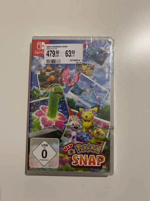 New Pokemon Snap Pour Nintendo Switch - Neuf Sous Blister - Jeu De Photographie Pokémon