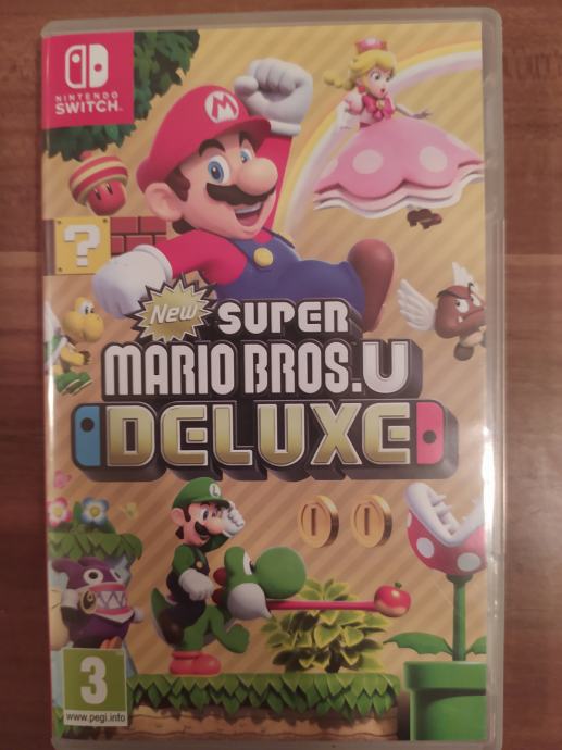 Super Mario Bros U Deluxe Nintendo Switch igra