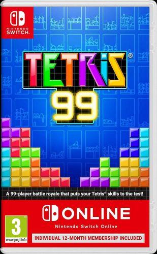 Tetris 99 NSO 12 Months Membership Limited Edition