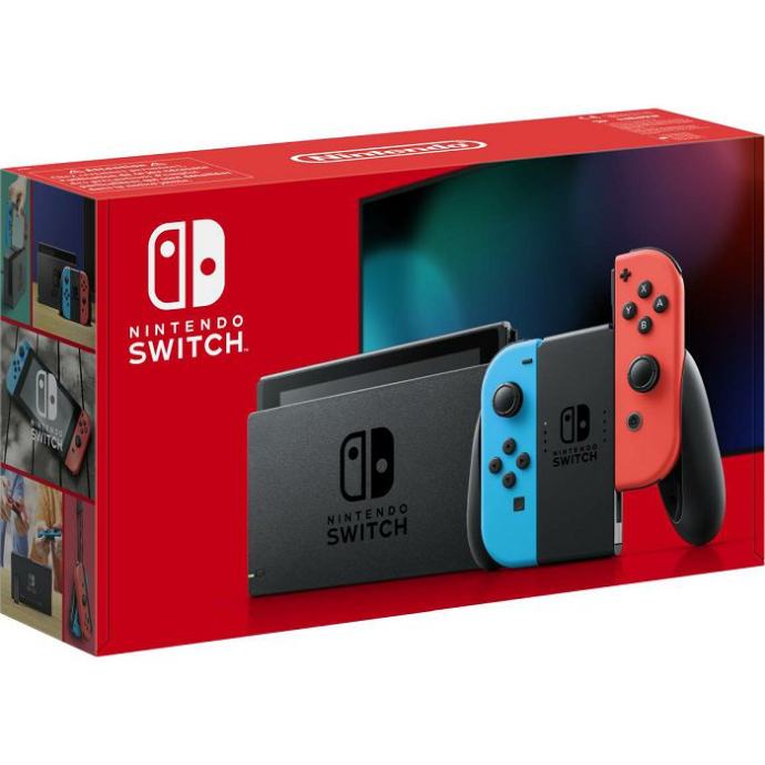Nintendo Switch Console - Red & Blue Joy-Con HAD NBA 2K21 I NOVO I R1