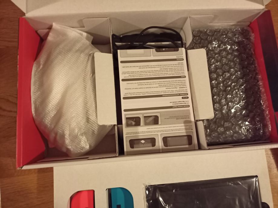 Nintendo Switch Console Red & Blue Joy Con