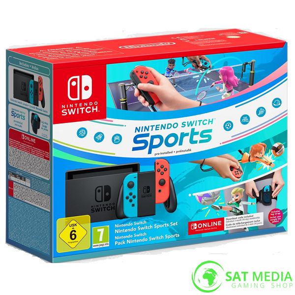 Nintendo Switch igraća konzola Sports Bundle G/R,novo u trgovini,račun