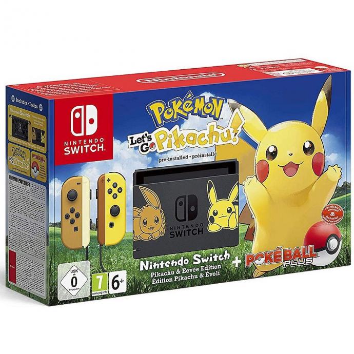 Nintendo Switch Let's go Pikachu Edition,novo u trgovini,račun AKCIJA