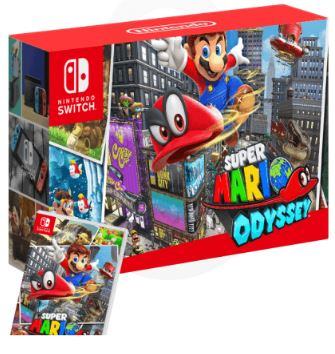 Nintendo Switch Neon Blue/Neon Red+Super Mario Odyssey,TRGOVINA,NOVO!
