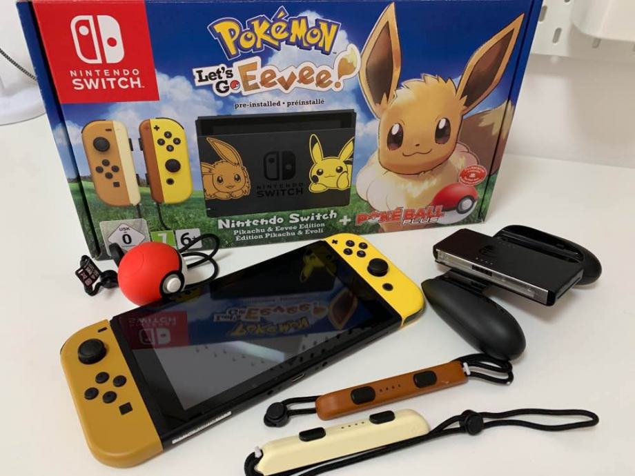 Nintendo Switch Pokemon edition