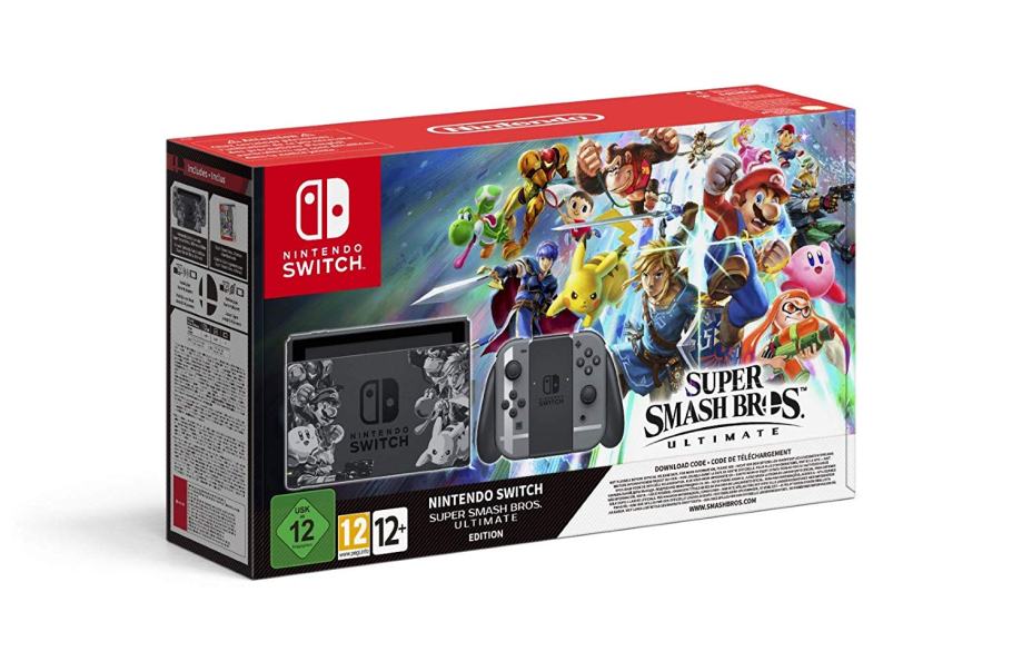 Nintendo Switch Super Smash Bros. Ultimate-Edition konzola