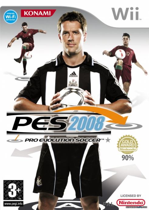 PES 2008 NINTENDO Wii igra,novo u trgovini,račun