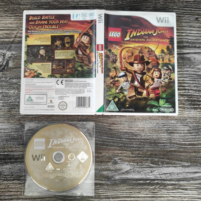 wii LEGO Indiana Jones The Original Adventures wii