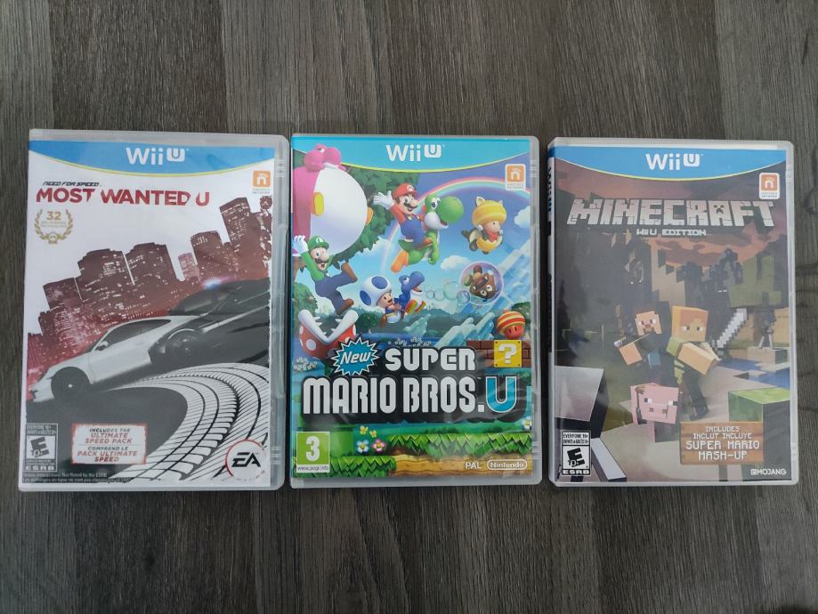 3 igrice za Wii U komplet