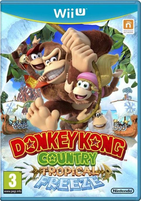 Donkey Kong Country:Tropical Nintendo Wii U igra,novo u trgovini,račun