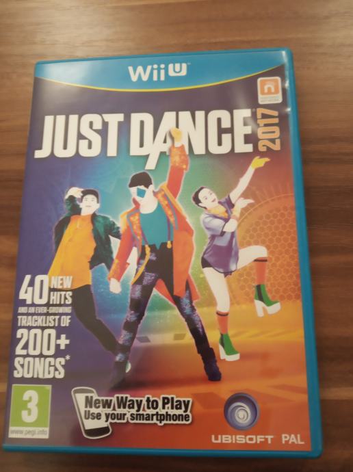 Just Dance 2017, Wii U, odlično očuvan disk!