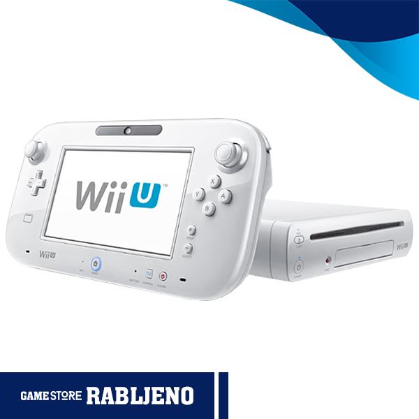 Nintendo Wii U 32GB Premium,TRGOVINA,RABLJENO!