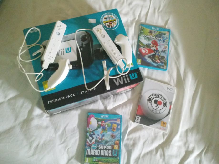 Nintendo Wii U Premium + modifikacija + igre ***KOMPLET***