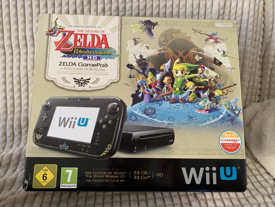 Wii U Zelda the windwaker limited edition