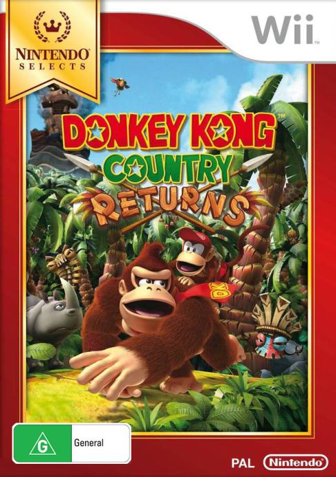 Donkey Kong Country Returns Nintendo Wii igra,novo u trgovini,račun