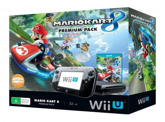 Nintendo Wii U 32 GB Premium Pack Crna + Mario Kart 8