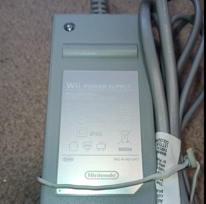 Nintendo WII power supply UKV