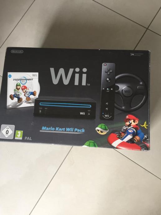 Nintendo Wii Super Mario kart pack NOVO