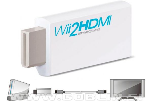 Wii HDMI 480p adapter