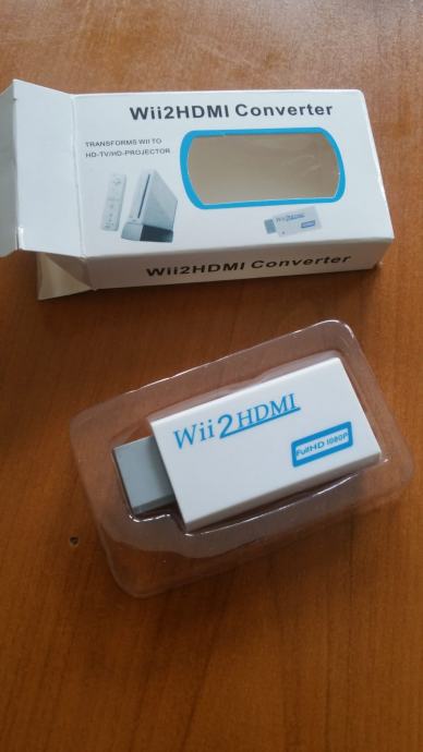 Wii2HDMI Converter, adapter za hdmi kabel