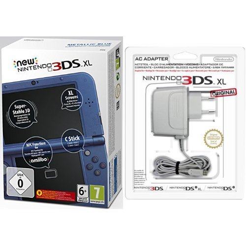 NINTENDO 3DS XL New metallic plava,novo u trgovini,račun i gar 1 g