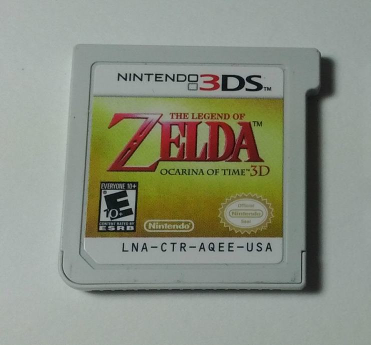 NINTENDO 3DS ZELDA 25th ANNIV. LIMITED EDITION + Ocarina of Time 3DS