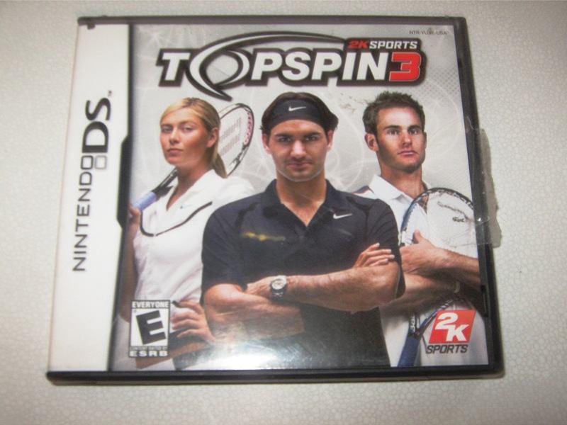 Nintendo DS - topspin 3