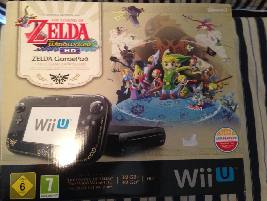 Nintendo Wii U Premium 32 GB The Legend of Zelda;The Windwaker Edition