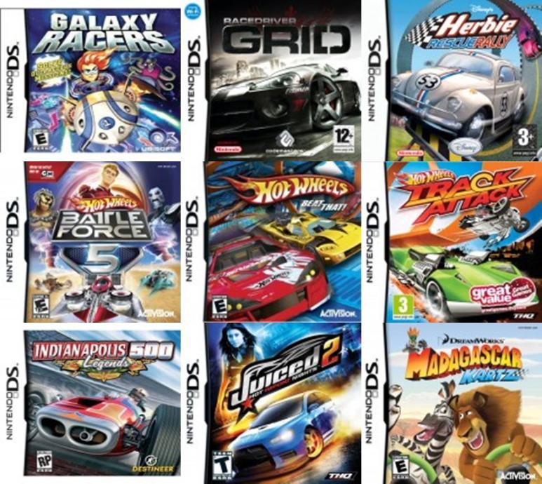 Racing igre za nintendo 3ds 4kn kom