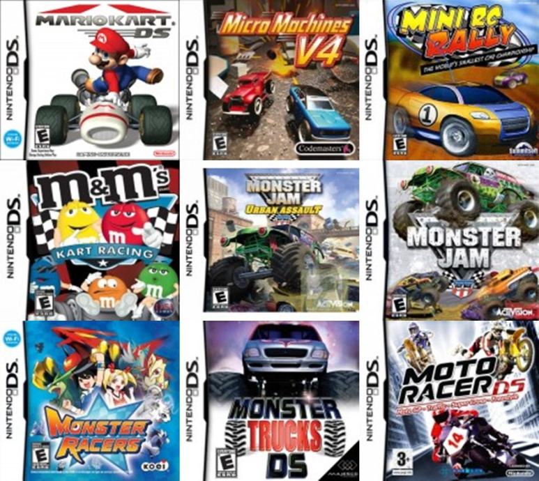 Racing igre za nintendo 3ds 4kn kom